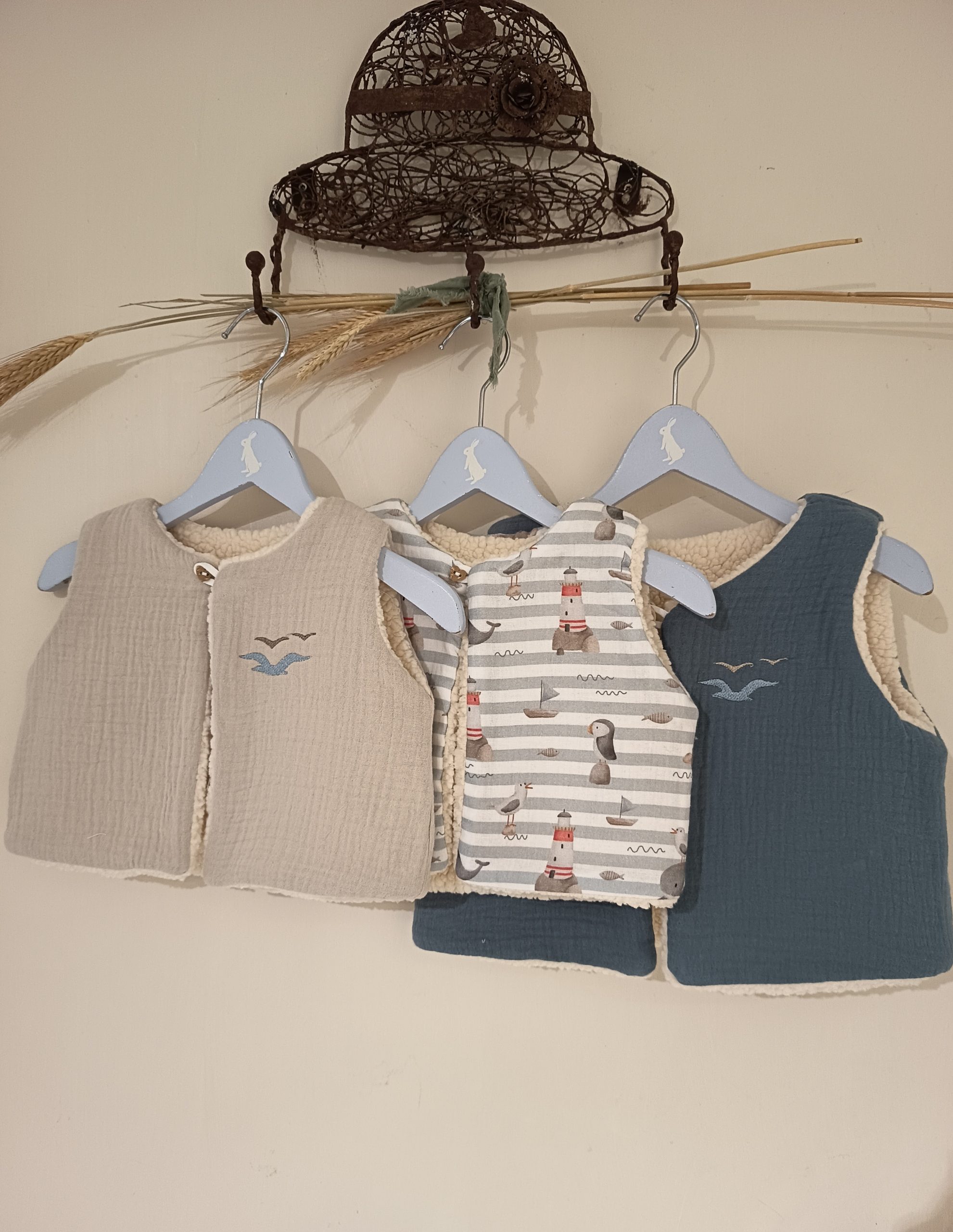 Gilet Amédée réversible